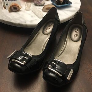 Me Too Patent Leather Stretch Fit Heels